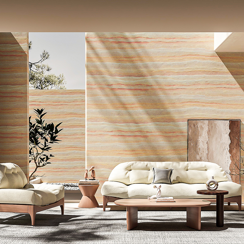 Rammed Earth Wall